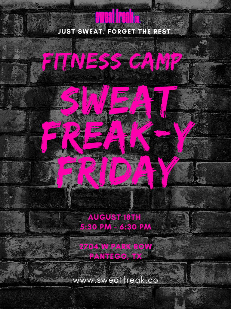 In-Person Boot Camp – Sweat Freak Co.